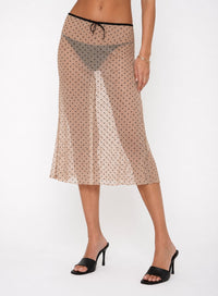 Amelie Sheer Midi Skirt