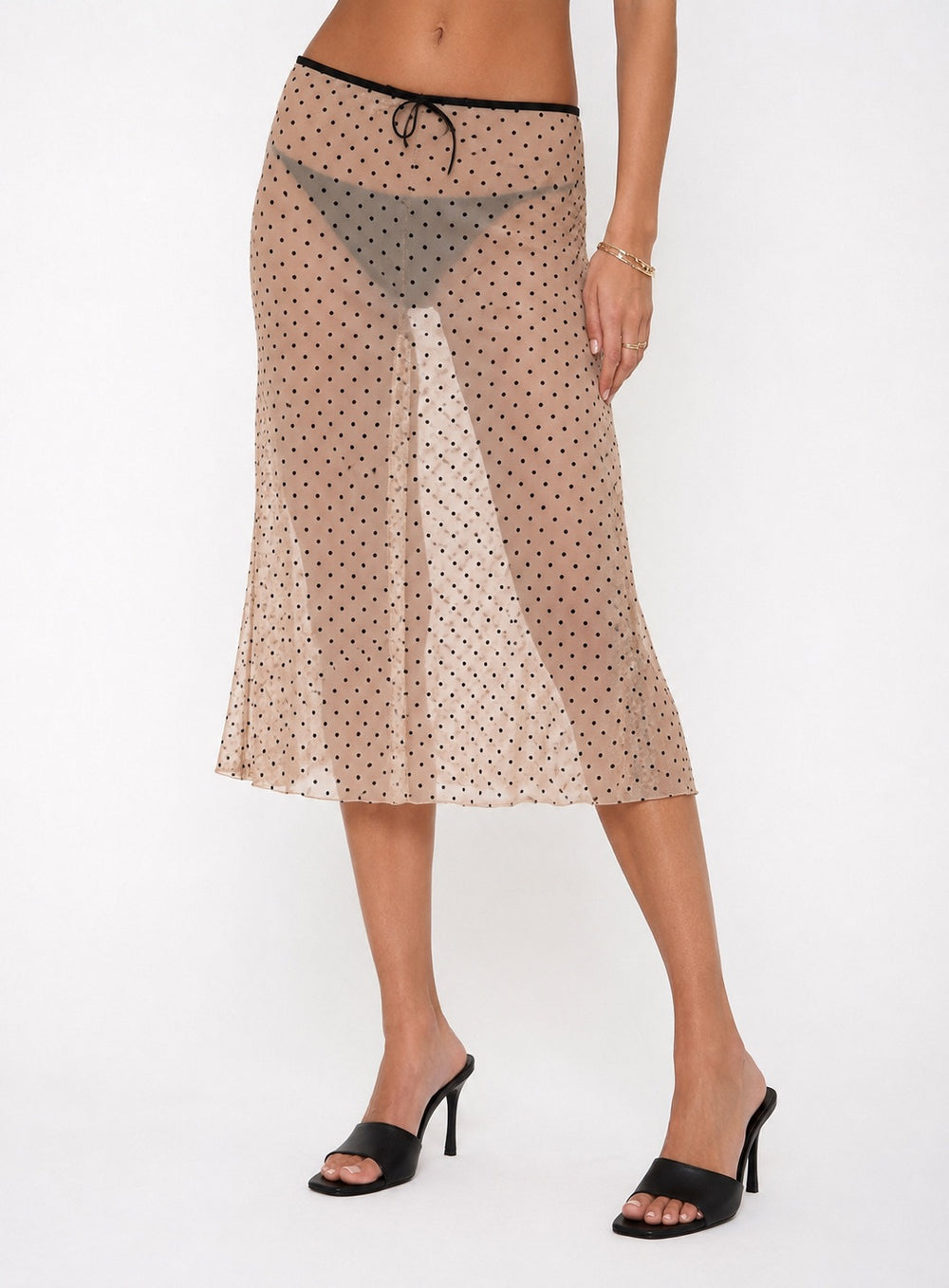 Amelie Sheer Midi Skirt